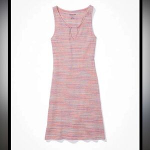 American Eagle Outfitters Women's Multicolor Striped Mini Dress